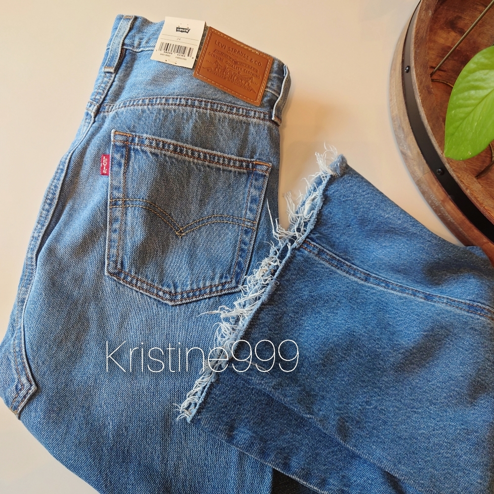 Levi's Premium ICONIC Long Denim Skirt Indigo Medium Wash sz 24 25 26 27 28 29 - Picture 8 of 10